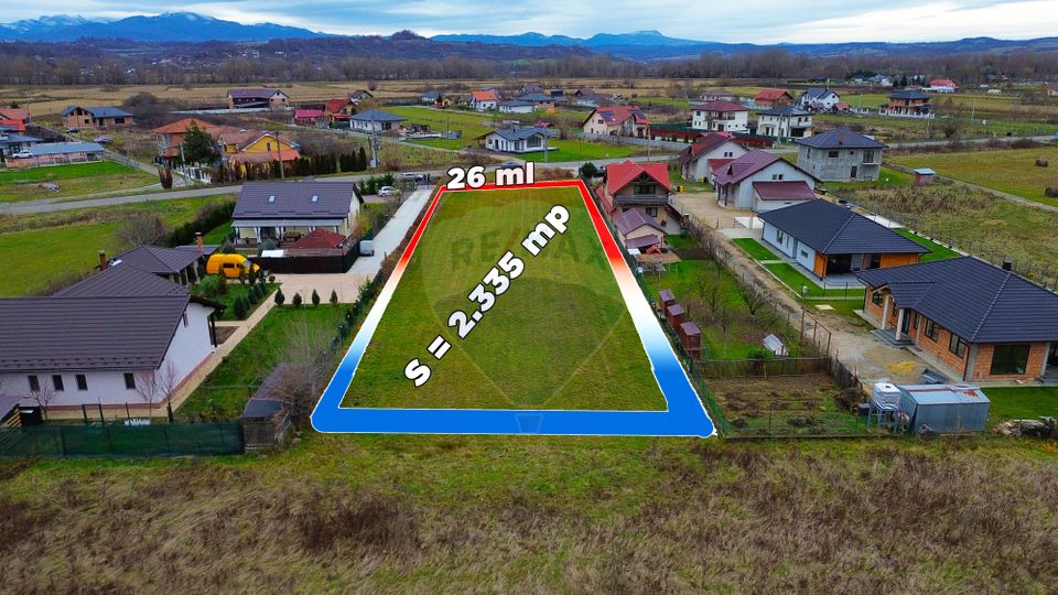 Teren de vanzare cu proiect de casa si piscina Săcălășeni