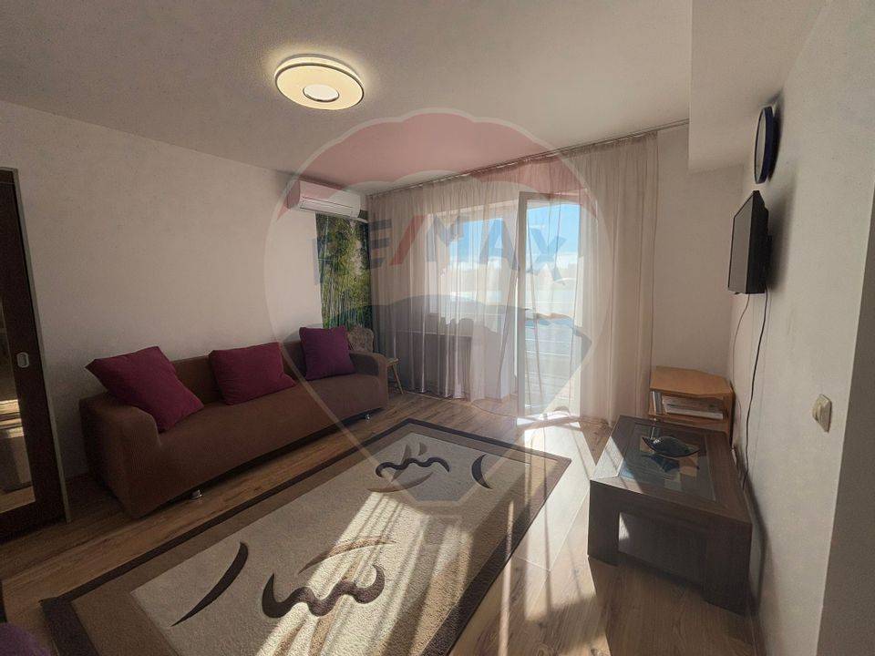 Garsoniera de inchiriat Rin Grand Residence | Splaiul Unirii | Balcon