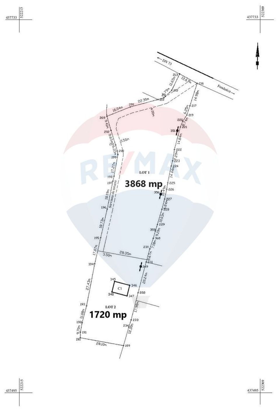 Teren de vis în Fundata 1934mp sau 3868mp, la înălțimea sufletului tău