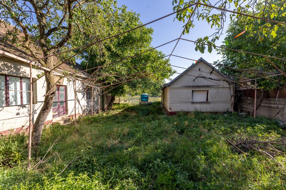 Casă cu 3 camere si teren 2196 mp de vânzare in Covasant,Arad