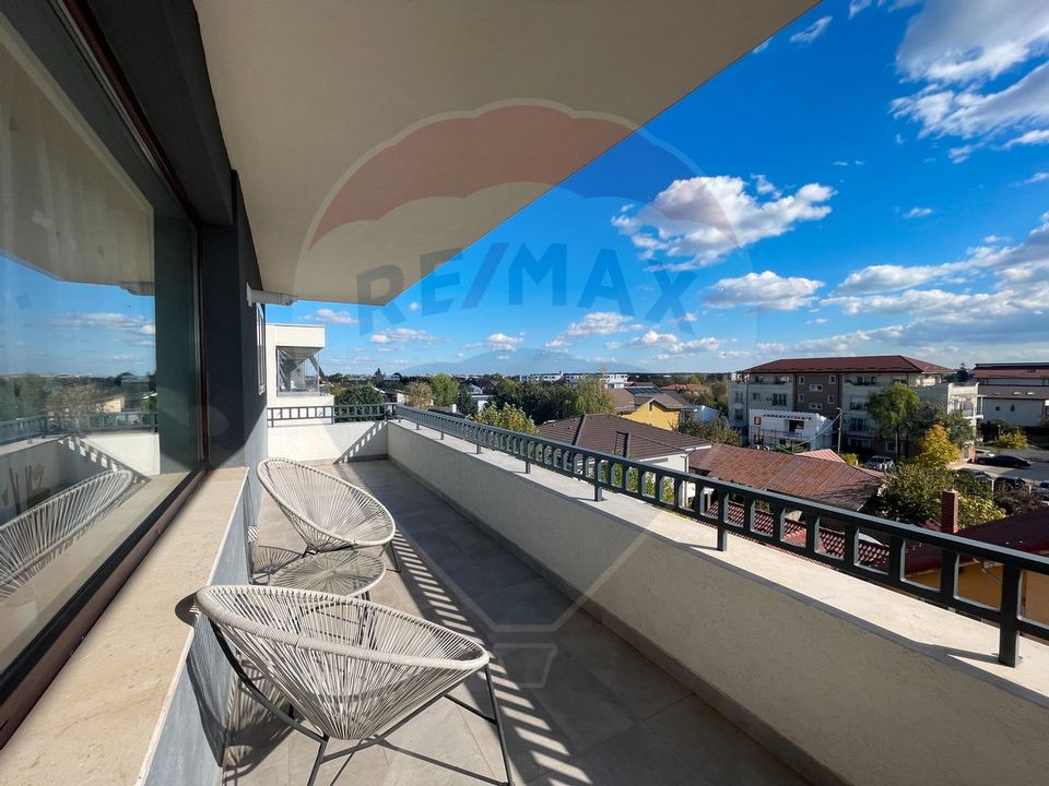 Rent 3 room apartment, terrace and underground parking | Otopeni