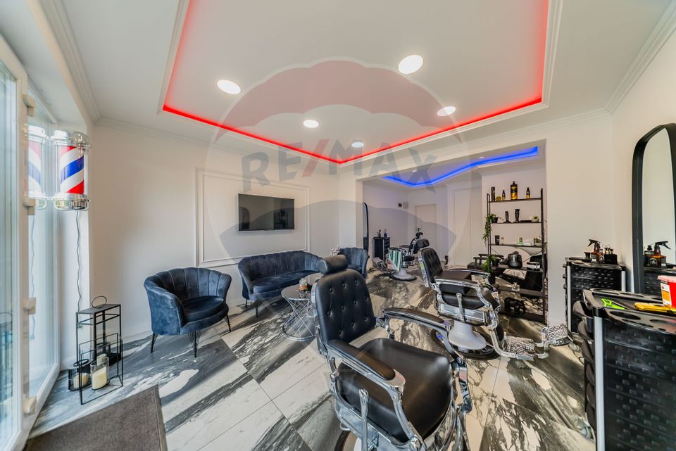 Barber shop complet echipat – funcțional imediat, Micalaca