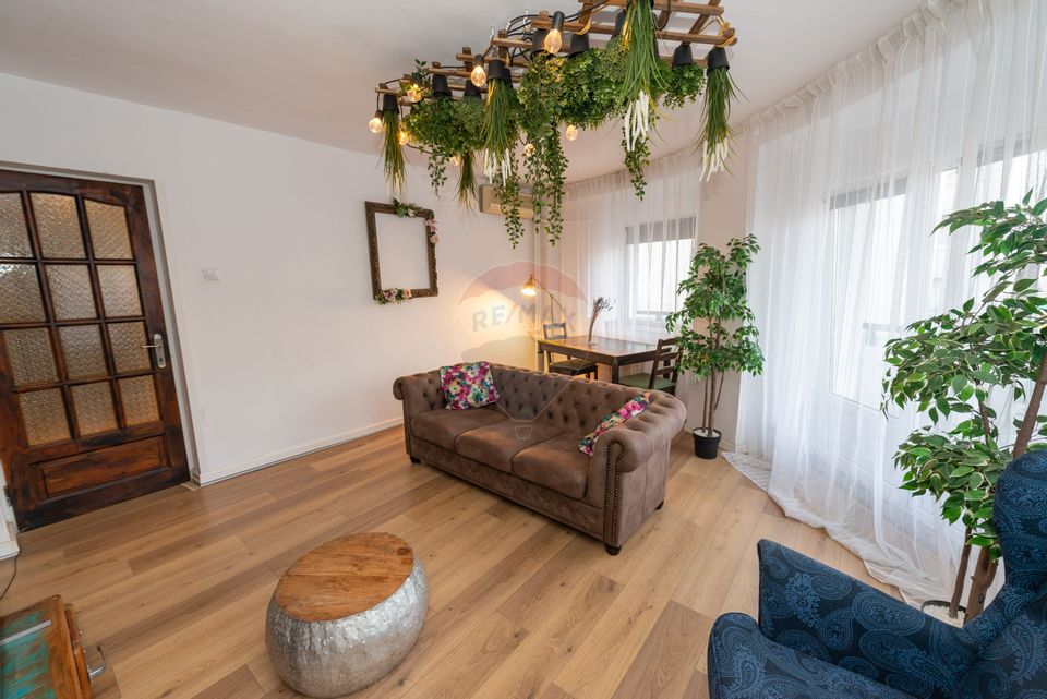 3 room apartment for rent, detached, Decebal