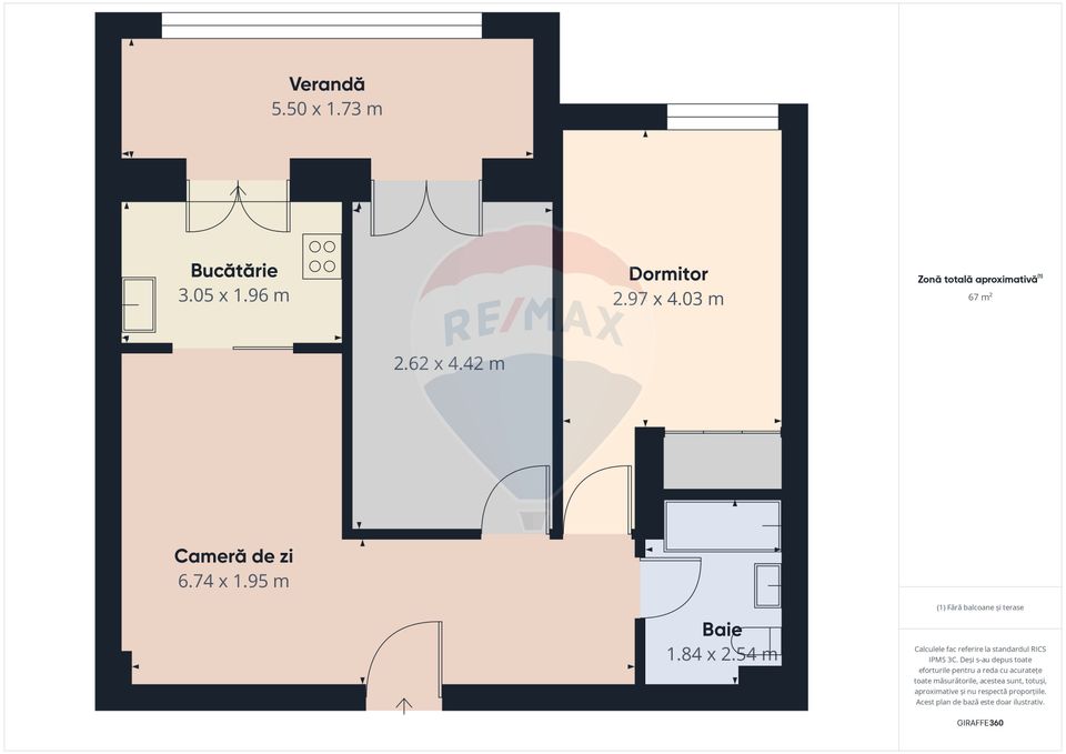 3 room Apartment for sale, Titan area