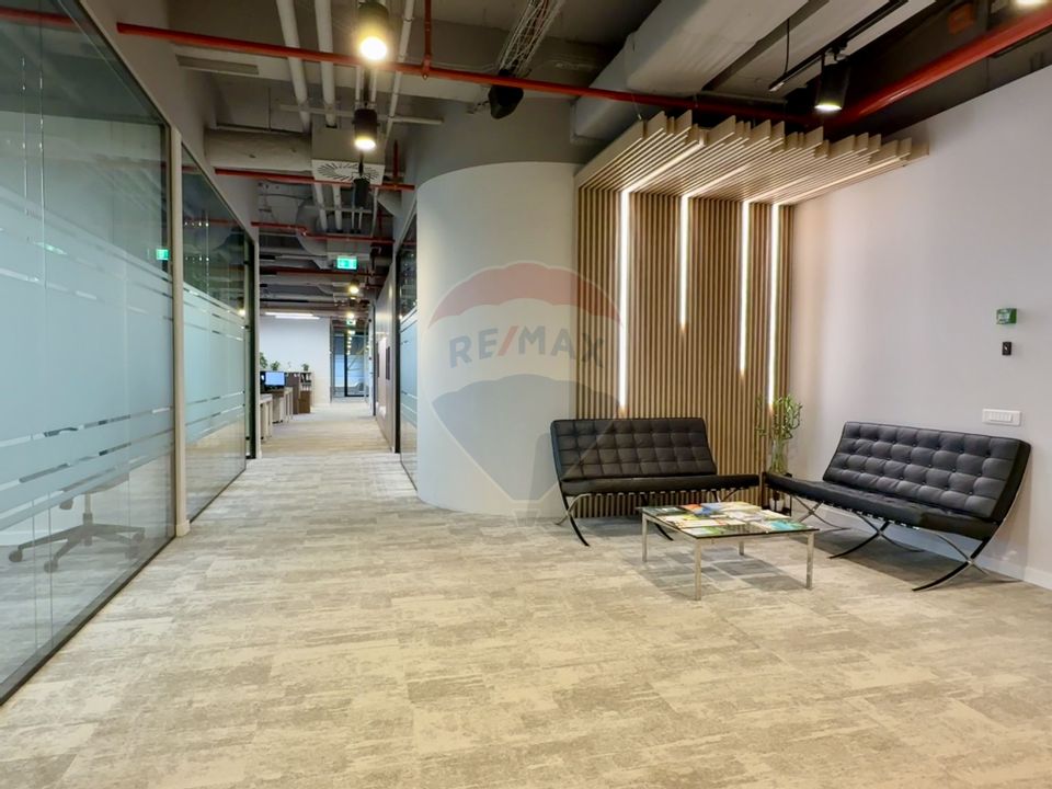 Office space 429 sqm for rent - Pipera Area - Dimitrie Pompeiu