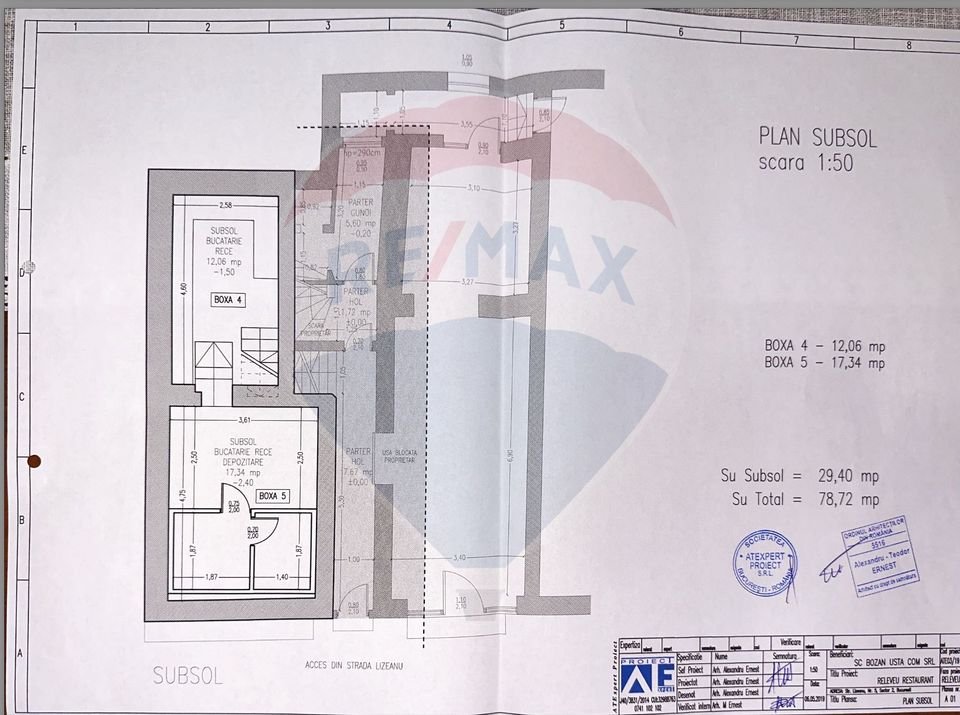 Commercial space for rent street - Lizeanu Street - St. cel Mare