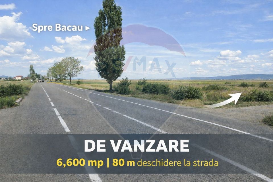 Land 6,600sqm Faraoani / Strada DN 85