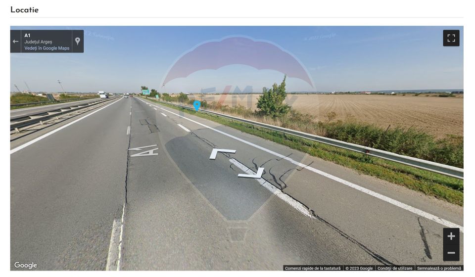 Land 15,582sqm Cateasca / Autostrada A1