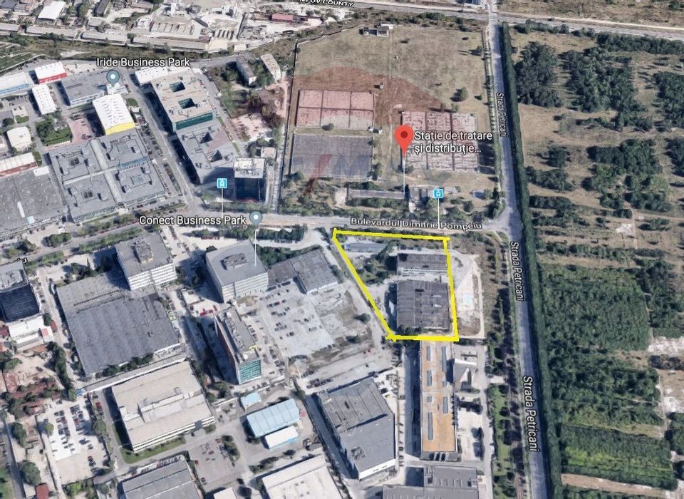 De vanzare teren pretabil dezvoltare -Bulevardul Dimitrie Pompeiu