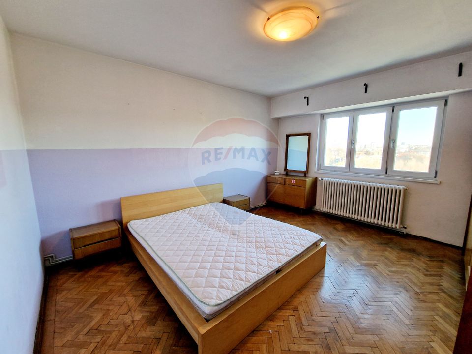 3 rooms apartment Cotroceni Superb view central heating 120 sqm