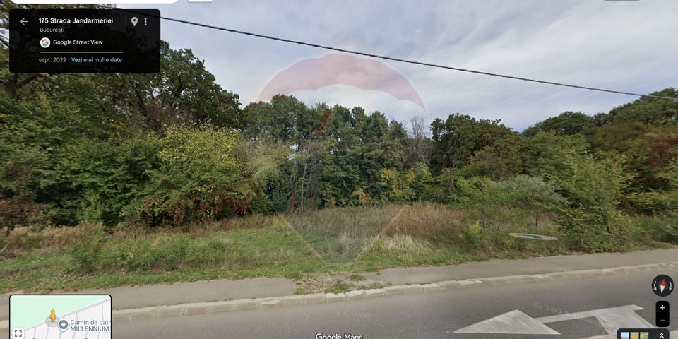 Teren de vanzare,  1,250mp Strada Jandarmerie, Baneasa