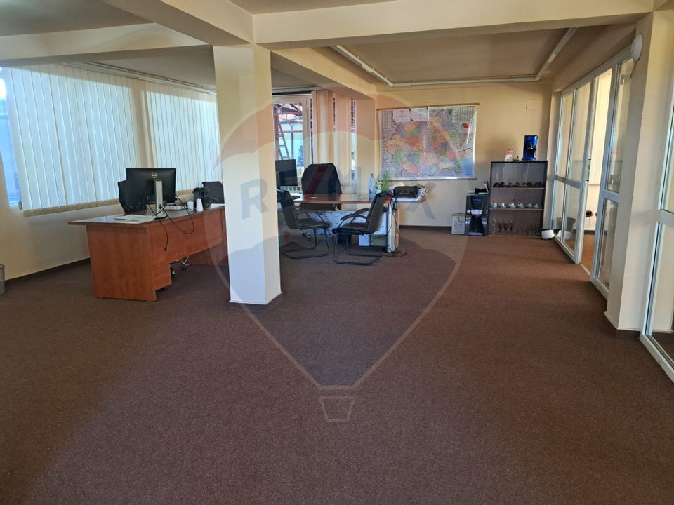 Inchiriere hala 850 mp birour 350 mp curte 2400 mp Pod Otopeni Centura