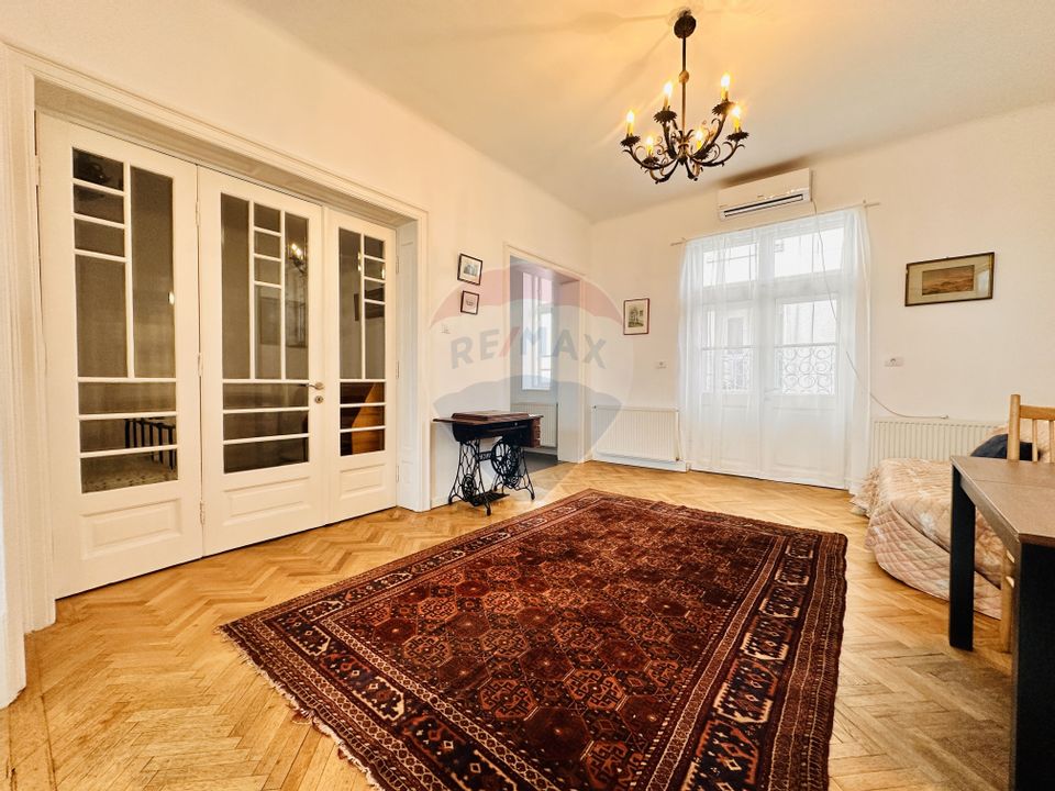 Apartament cu 2 camere în vilă | parcul Carol | 67! mp | parcare