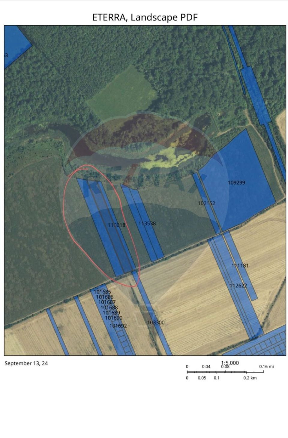 Extra-urban land Snagov Forest Snagov DJ 101B Sat Ghermanesti