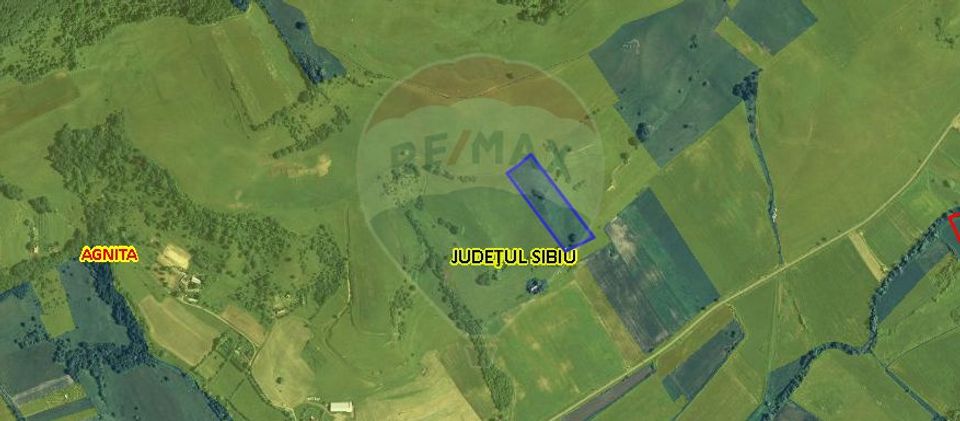 Teren extravilan de vanzare 27.402 mp/Agnita