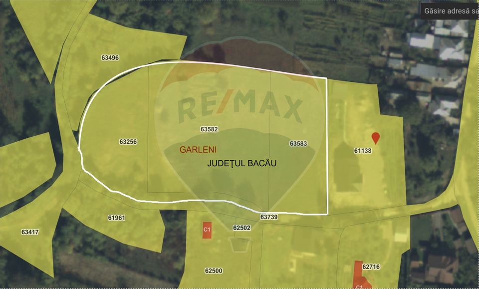 De vanzare teren intravilan 8,000 mp Garlenii de Sus / Bacau