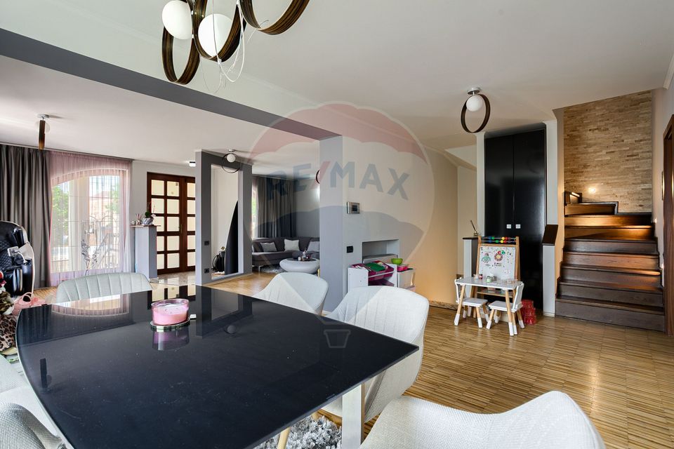 Casă modernă și spațioasă cu piscină,saună și sală de fitness – Pecica