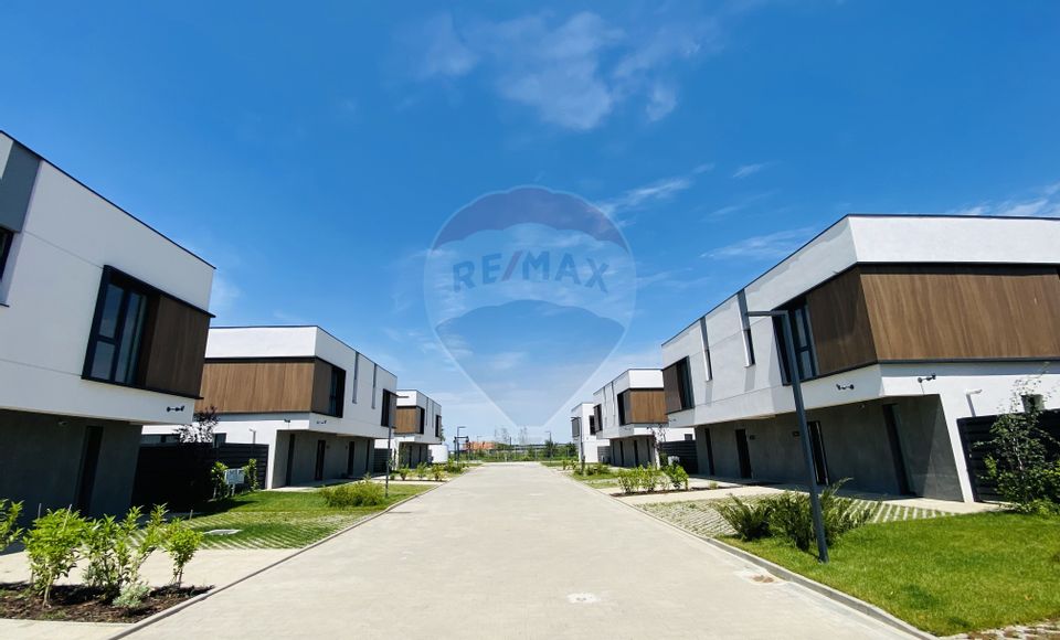 Vila individuala 4 camere 202 mp utili, Corbeanca, ansamblu cu piscina