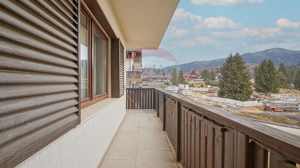 STUDIO MOBILAT SI UTILAT CU TERASĂ 17 MP | GRAND CHALET POIANA BRASOV