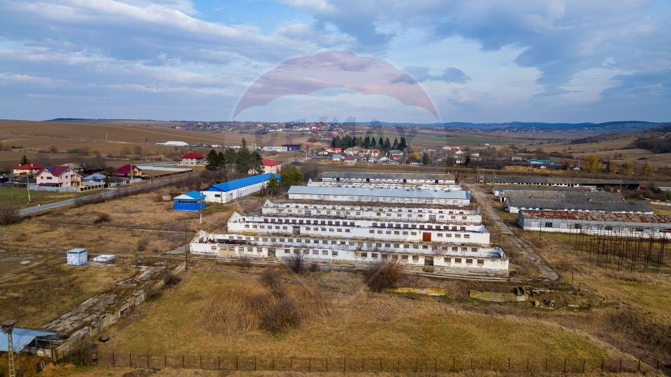 Spațiu industrial, comercial, depozitare,860mp,com Traian, jud Bacău,