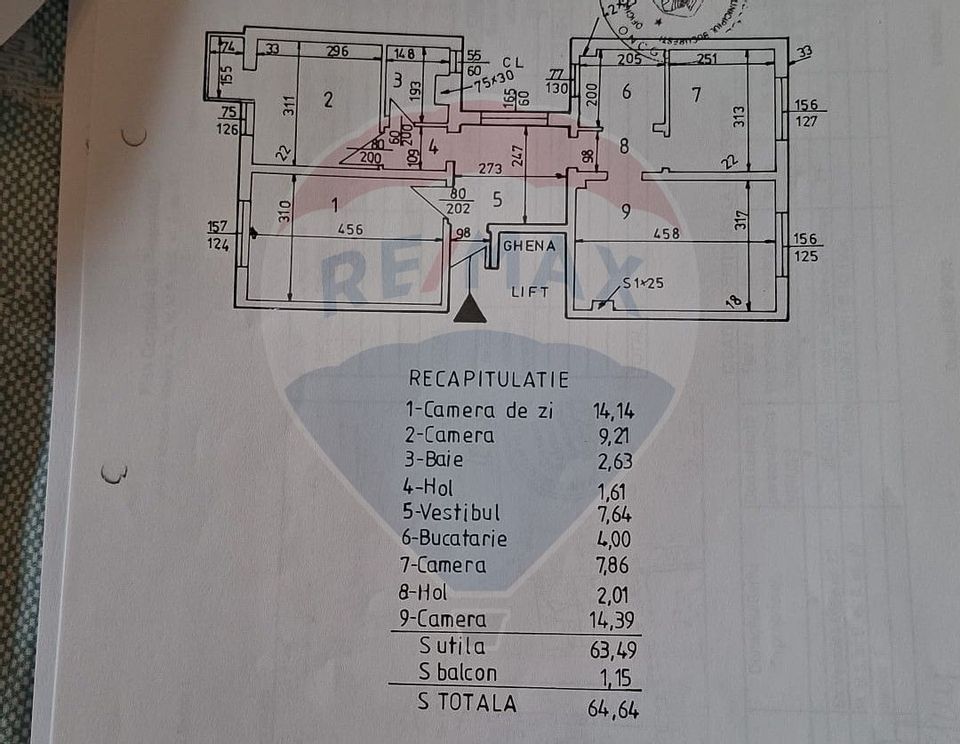 Apartament cu 5 camere de vânzare P-ta Victoriei Veronica Micle