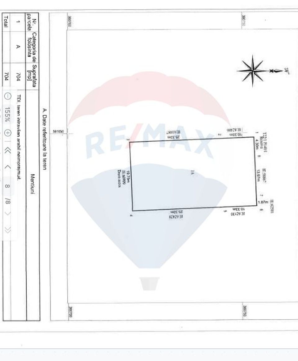 Teren 704 mp Silistea Snagovului vecinatate Padurea Snagov