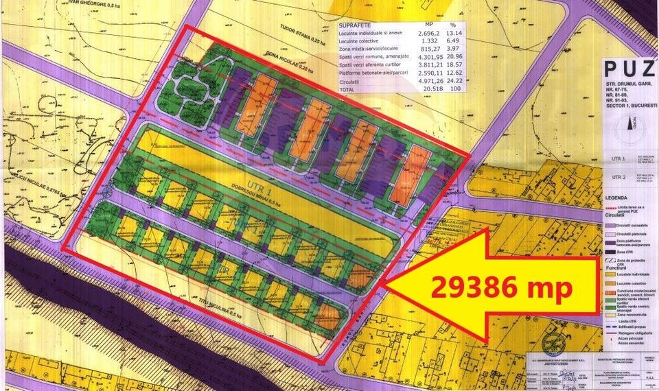 Teren, vanzare, in Bucuresti, Giulesti