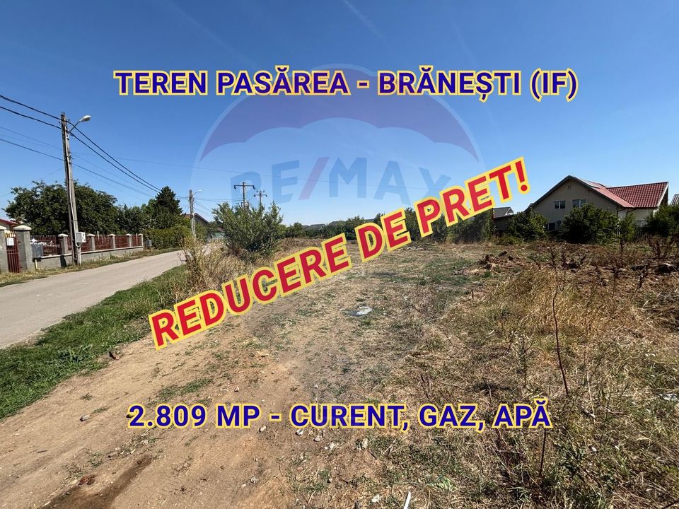 Land 2,809sqm Pasarea / Strada Ion creangă
