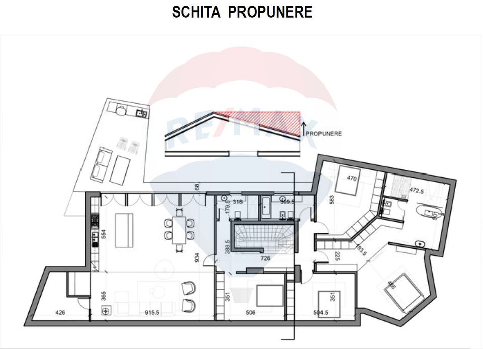 Apartament 5 camere vanzare in casă / vilă Bucuresti, Rosetti