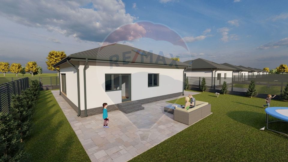 Lot de casă intravilan – Băldana Dâmbovița – 573 mp, front 12.74 m