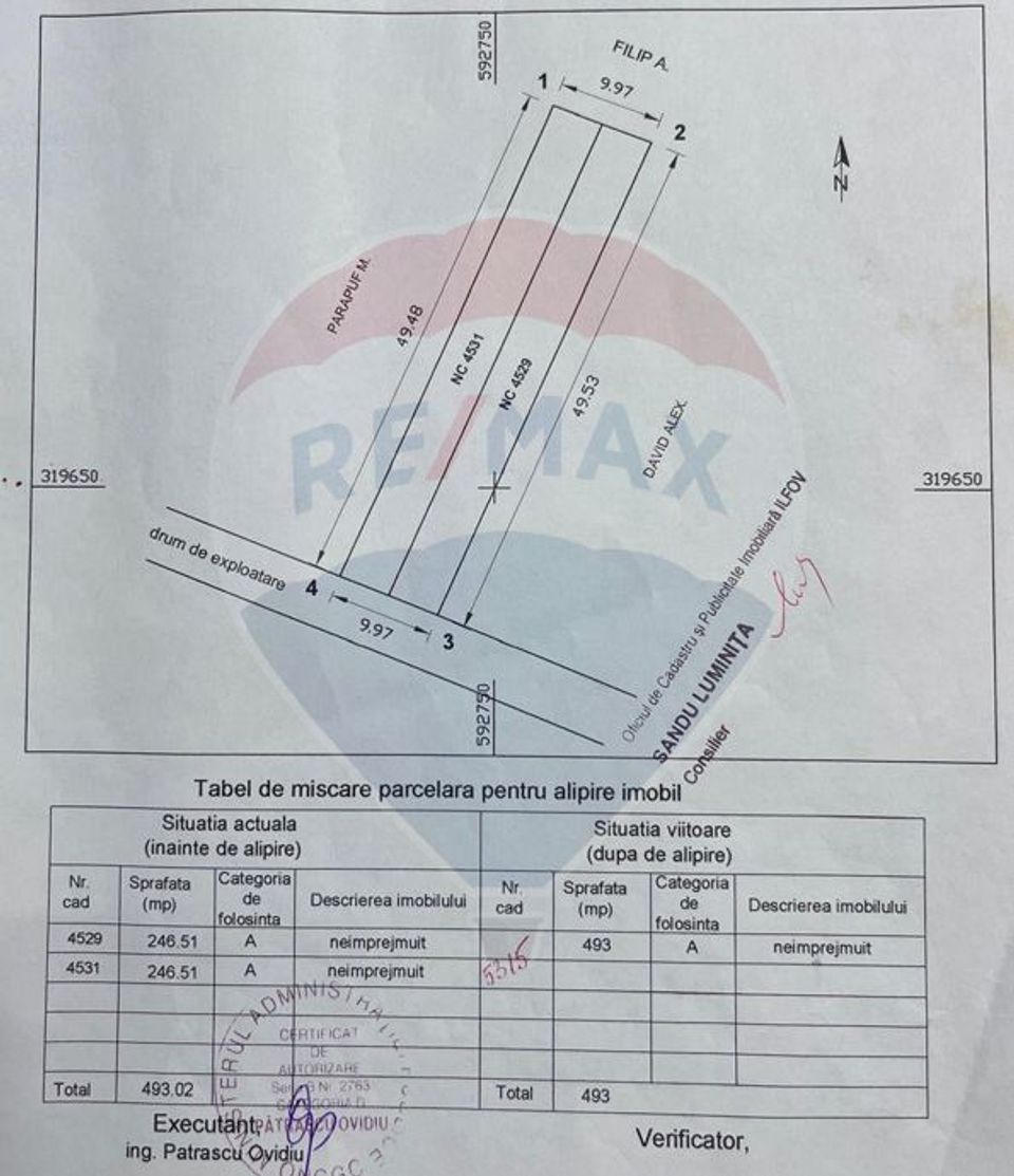 Teren 1000 mp de vanzare in Popesti-Leordeni / Strada Echinoctiului