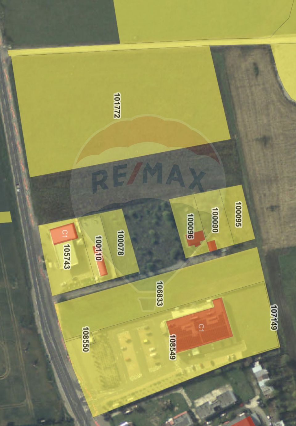 Land 1,000sqm Prejmer / Strada Str. Brașovului 162H, Prejmer 710380