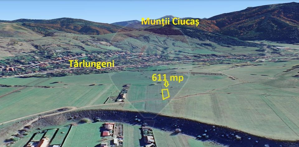 Land 611sqm Tarlungeni / Strada Republicii