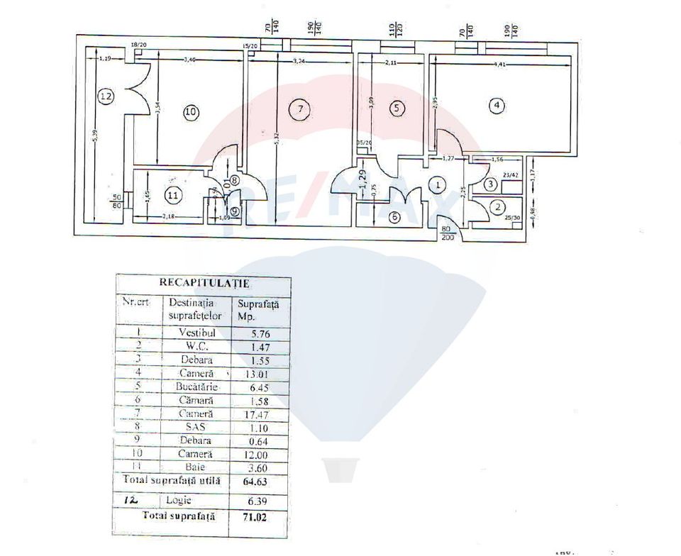 3 room apartment for sale, Iancului area, Central possibility