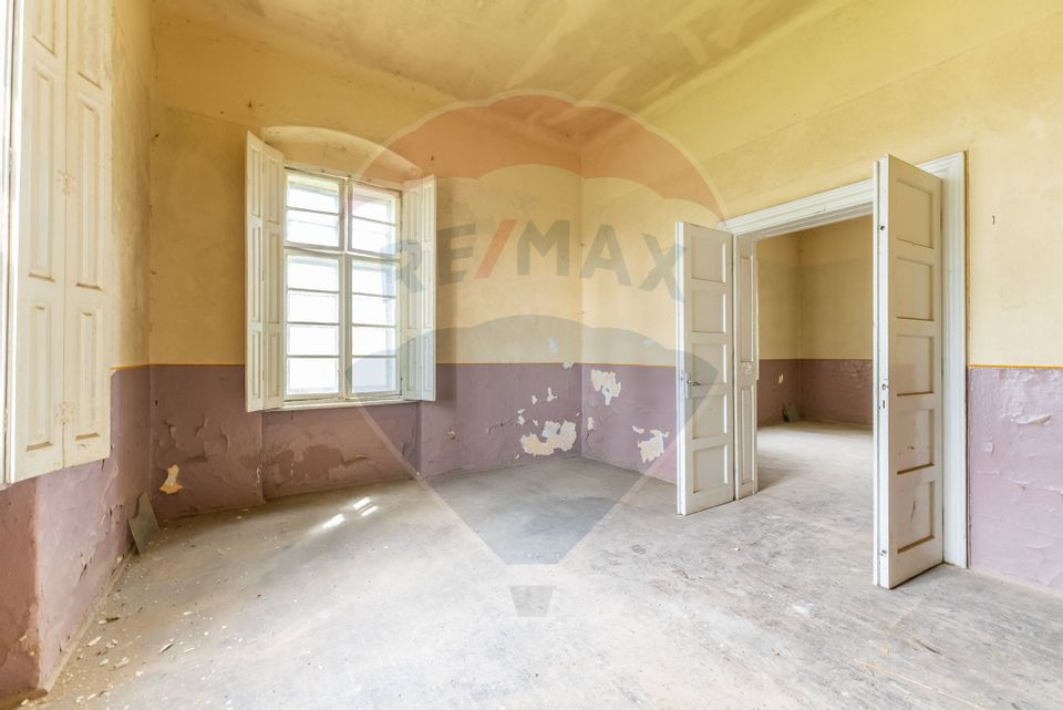 Conac aristocratic secolul XIX , domeniu  2,5 hectare — Păuliș, Arad