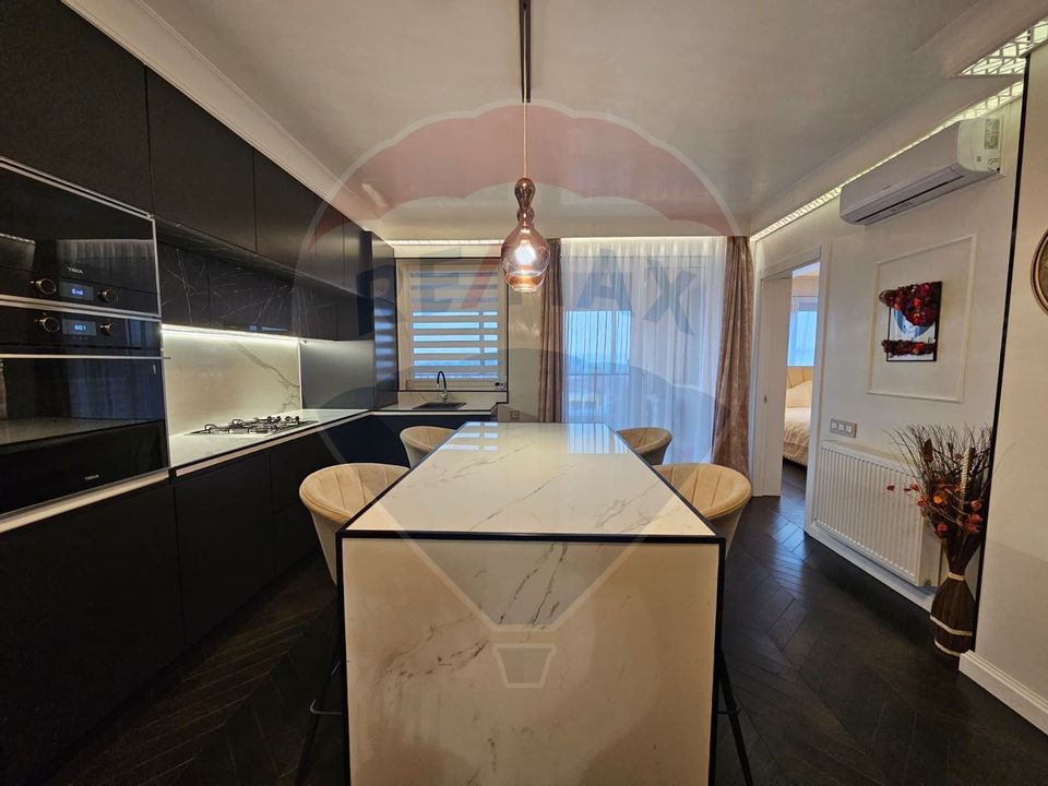 La alt nivel! Inchiriez LUX cu 3 camere, Terasa cu Gratar, Central