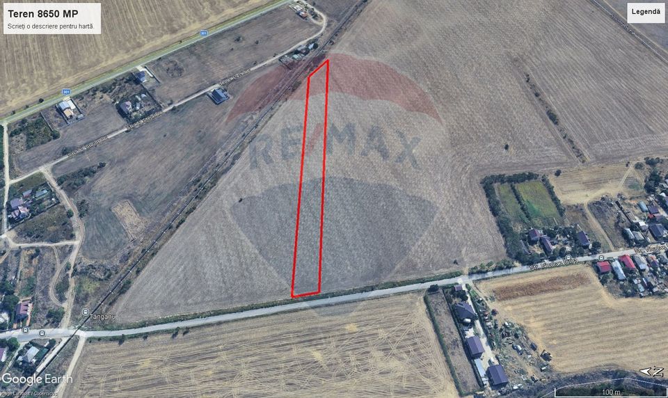 Land 8,650sqm Cernica / Strada Nicolae Iorga