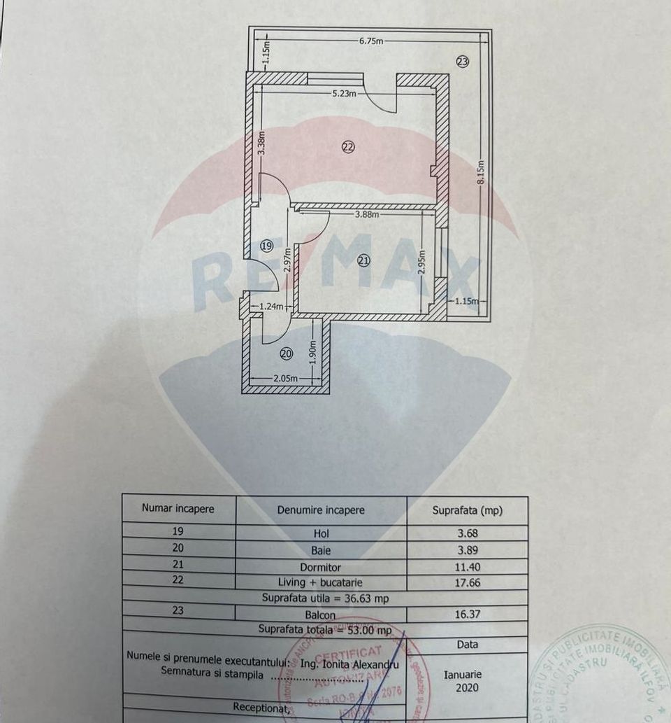 2-room apartment for sale Ghencea Extension