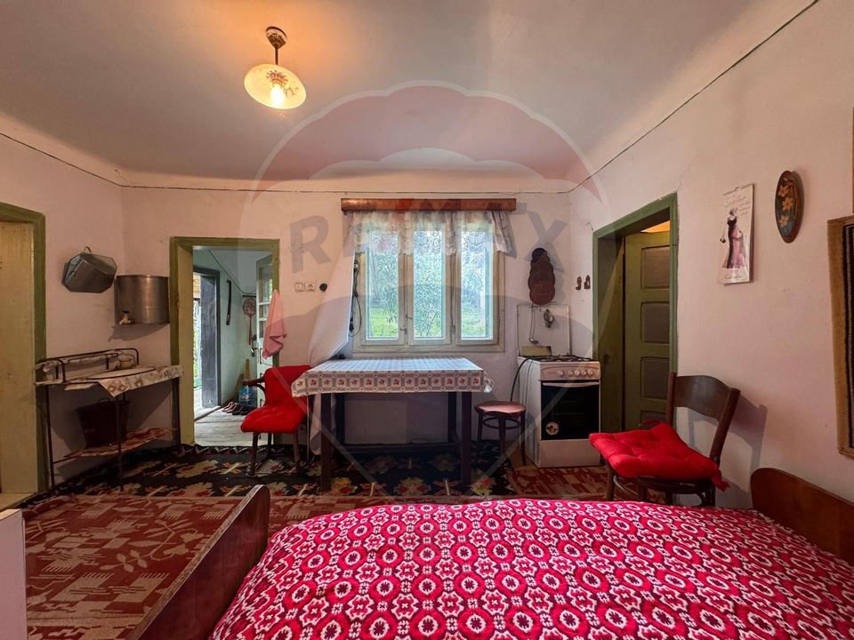 Casa batraneasca cu 4 camere in Bibiresti - Bacau de vânzare