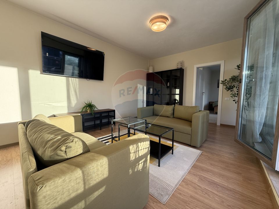 Apartament 70mp, 2 bai, terasa 10mp, garaj subteran