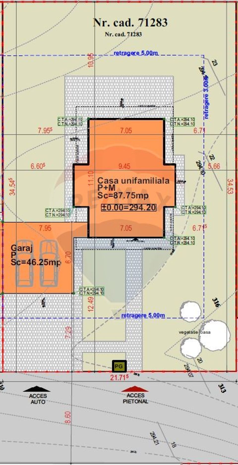 Teren de 8,000mp cu autorizatie 8 case | Jucu de Sus- Str. Aviatorilor