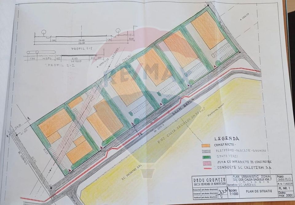 Teren parcelat 27.299mp Timisoara / Zona Sagului