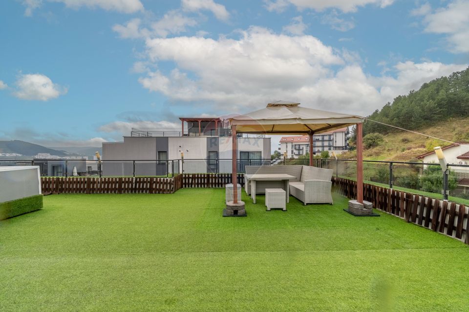 Penthouse de inchiriat cu terasa si jacuzzi | Donath Park