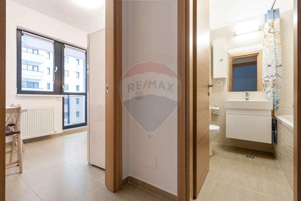 Studio with open view in ISG III - Filaret