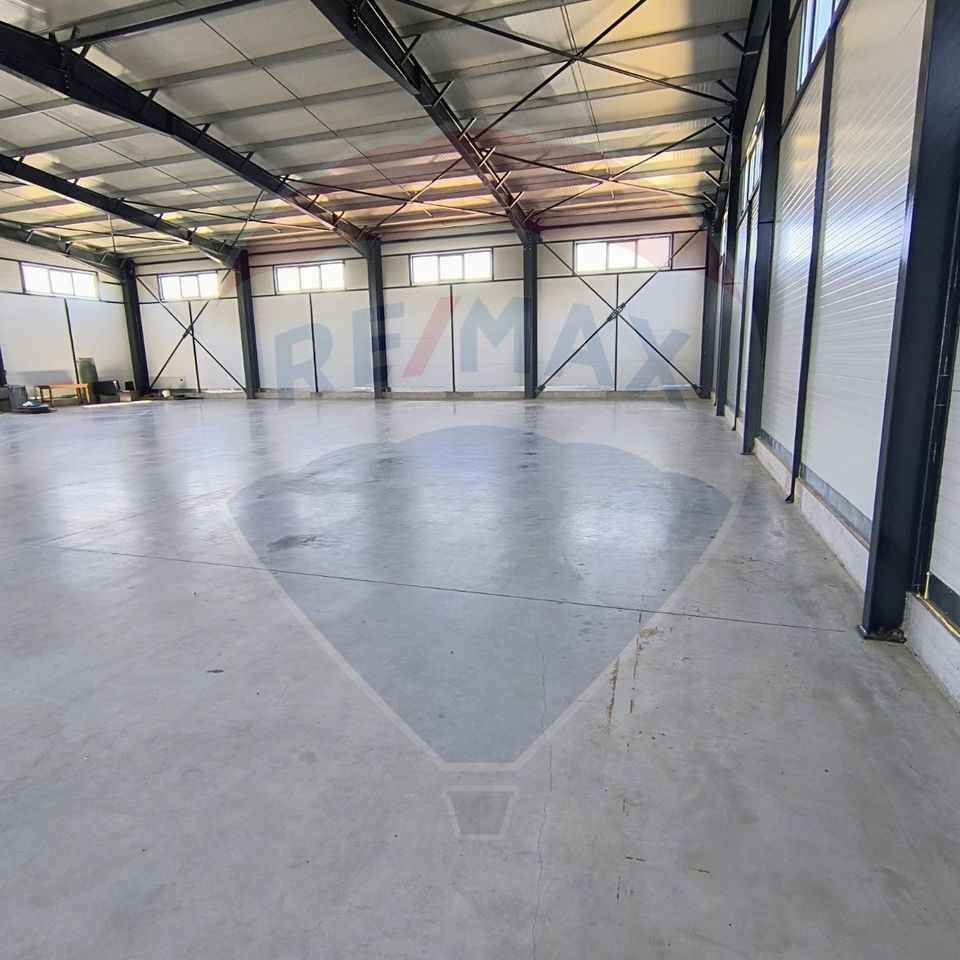 Industrial space hall 590 Sqm for rent Ciorogarla