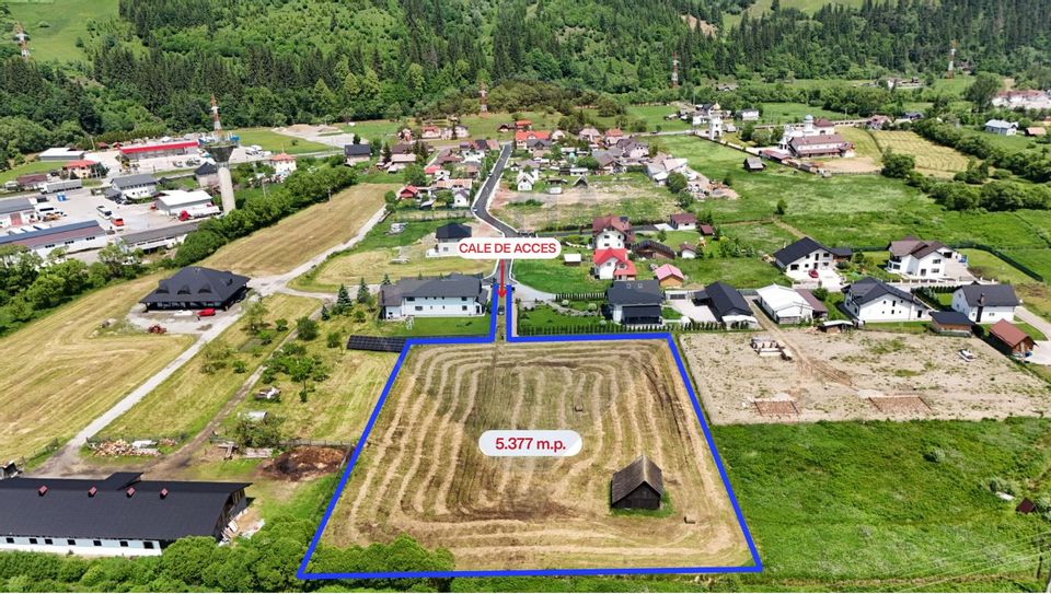 Teren  Intravilan de vanzare  Vatra Dornei