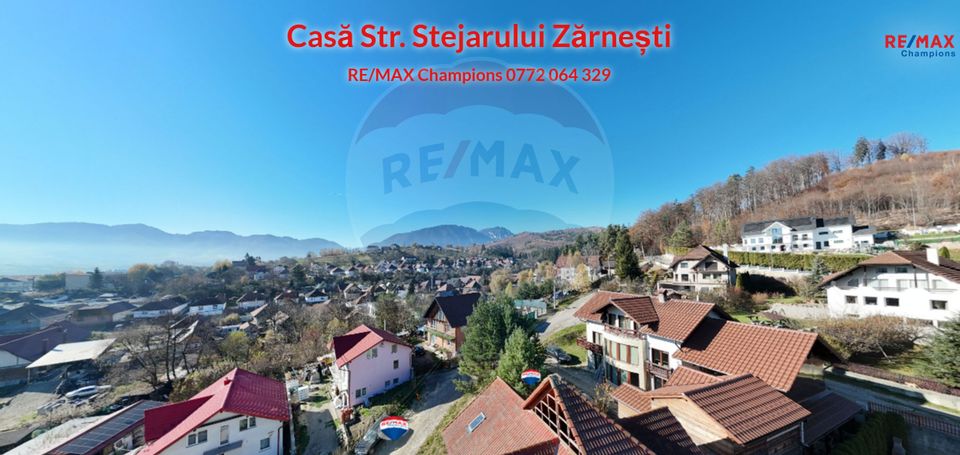 Comision 0% | Casă / Vilă la roșu | Vedere la Munții Bucegi | Zărnești