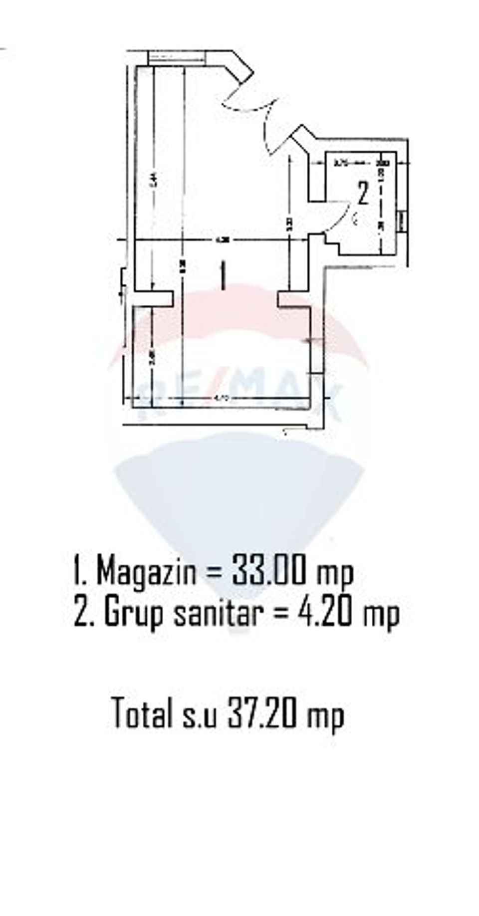 Commercial space Eroii Revolutiei Metro