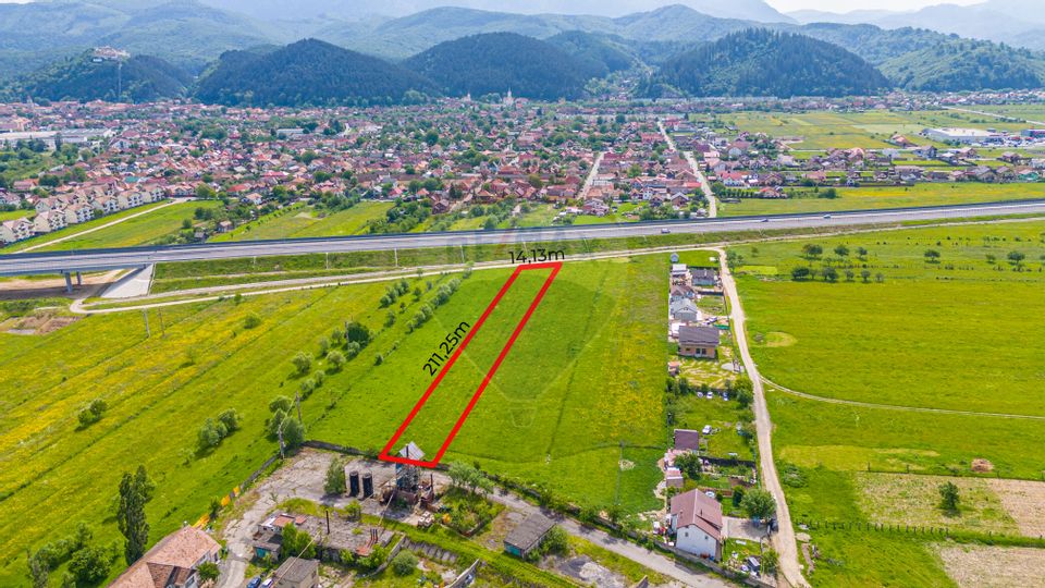 Land 2,623sqm Rasnov / Strada Alecu Russo