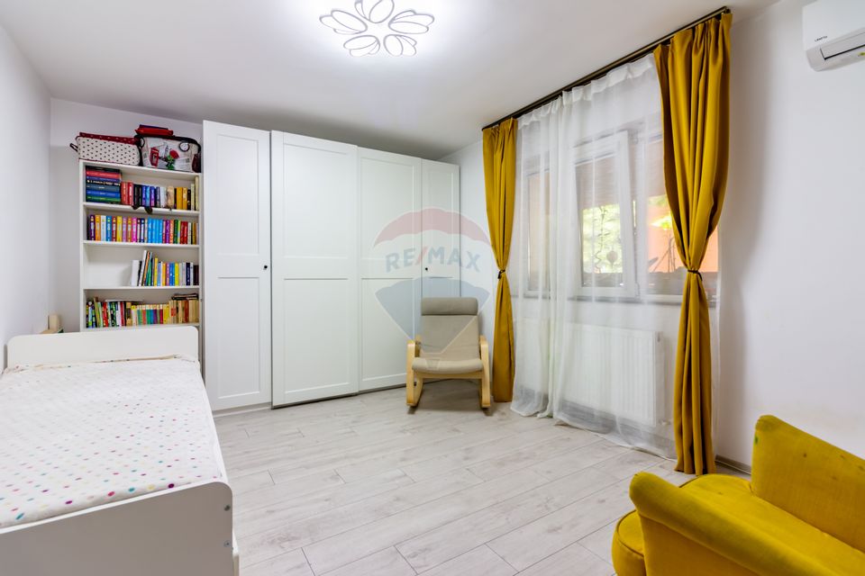 Apartament 3 camere,  gradina proprie | Fermei, Popesti Leordeni